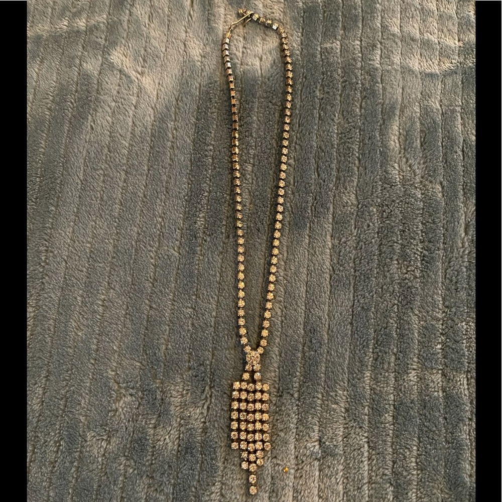 Vintage rhinestone necklace